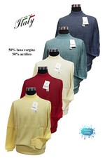 Maglia uomo mezzo collo